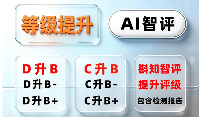 <b>超详细，论文AI智能检测为C怎么升到B？</b>